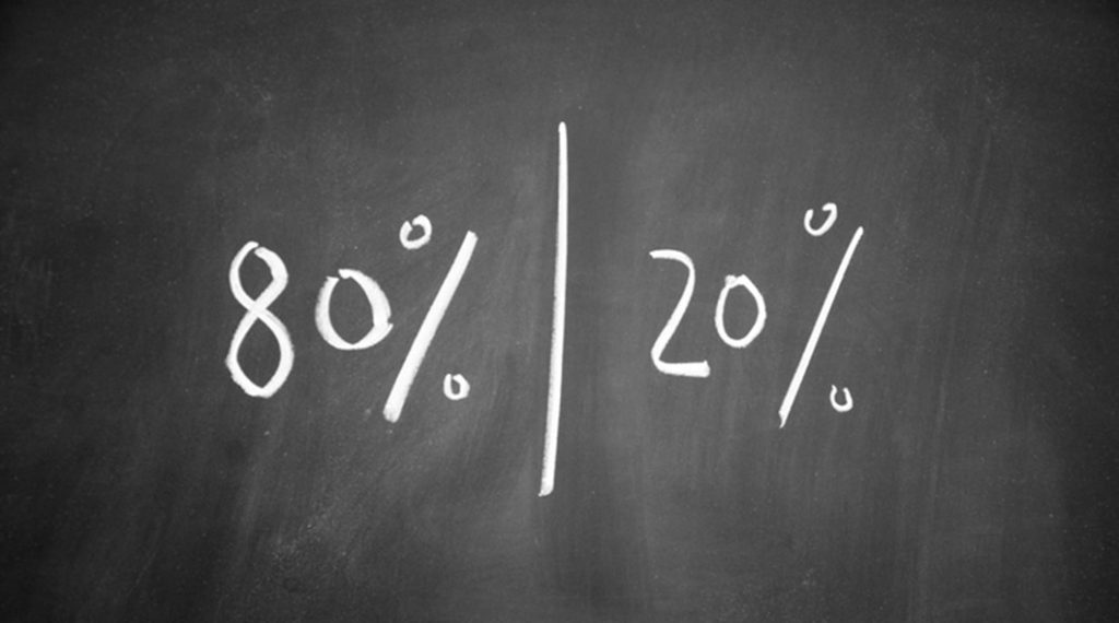 L'80% degli effetti dal 20% delle cause: ecco le lezioni che puoi trarre dal principio di Pareto