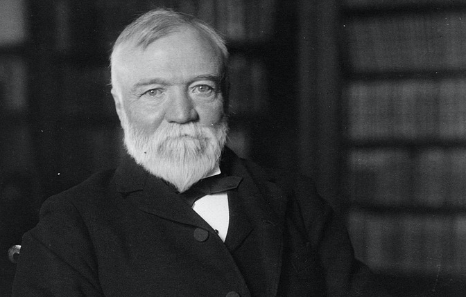 coraggio impegno andrew carnegie