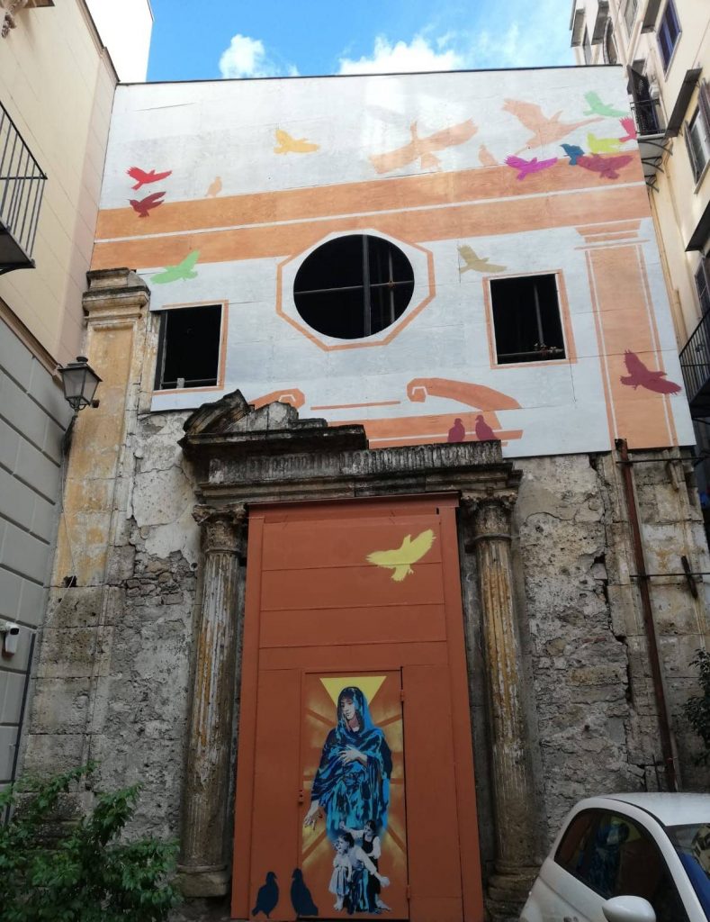 Arte urbana a Palermo: rivive la chiesa di Santa Sofia dei Tavernieri