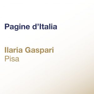 Pagine d’Italia – Ilaria Gaspari – Pisa