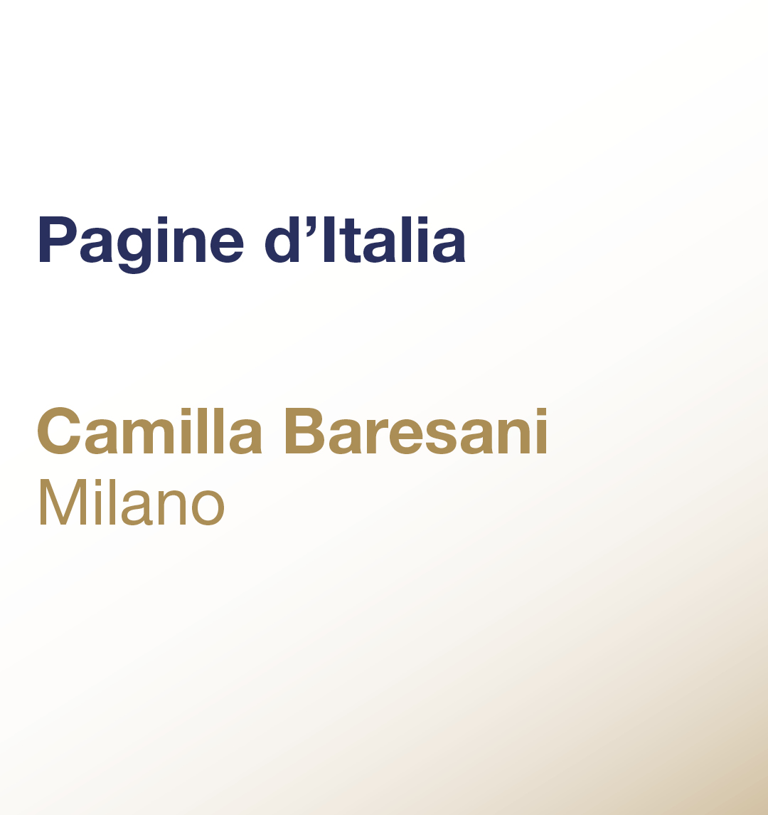 Pagine d’Italia – Camilla Baresani – Milano