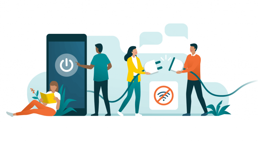 Come staccare dallo smartphone in modo da ricaricarsi davvero