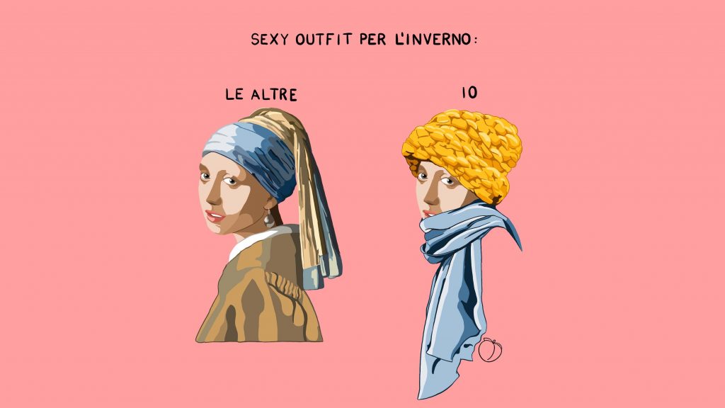 Beatrice Fanzaga e le sue “grafichette”, che dissacrano l’arte e giocano con la cultura pop