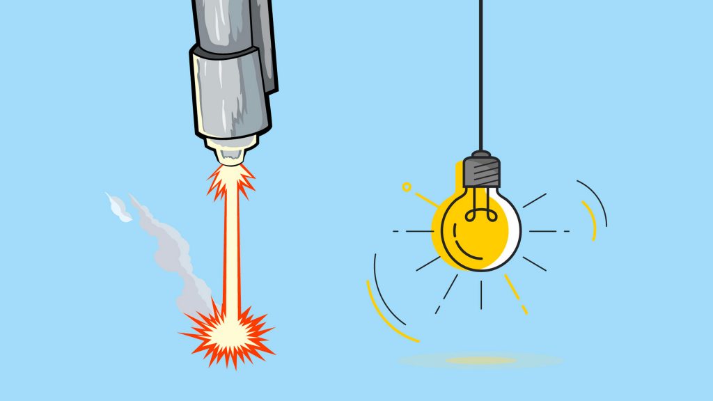 Vuoi essere un laser o una lampadina?
